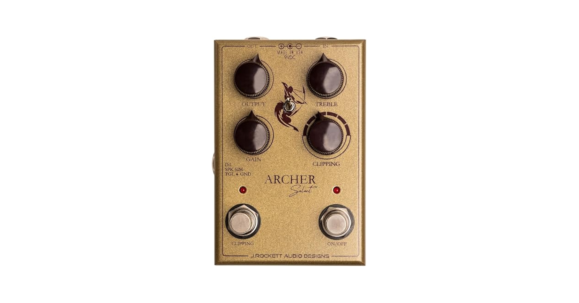 ギター J Rockett Audio Designs Archer Select Archer Select Red – J. Rockett Audio Designs